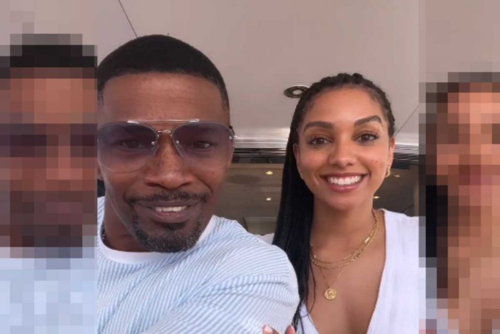 Jamie Foxx anuncia programa de televisão com a filha Corinne