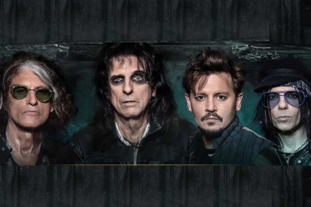 Johnny Depp se machuca e adia apresentações de banda