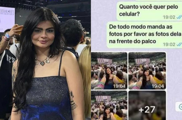 Fã de Taylor Swift tem celular furtado 1 dia após o show, e ladrão devolve fotos pelo WhatsApp