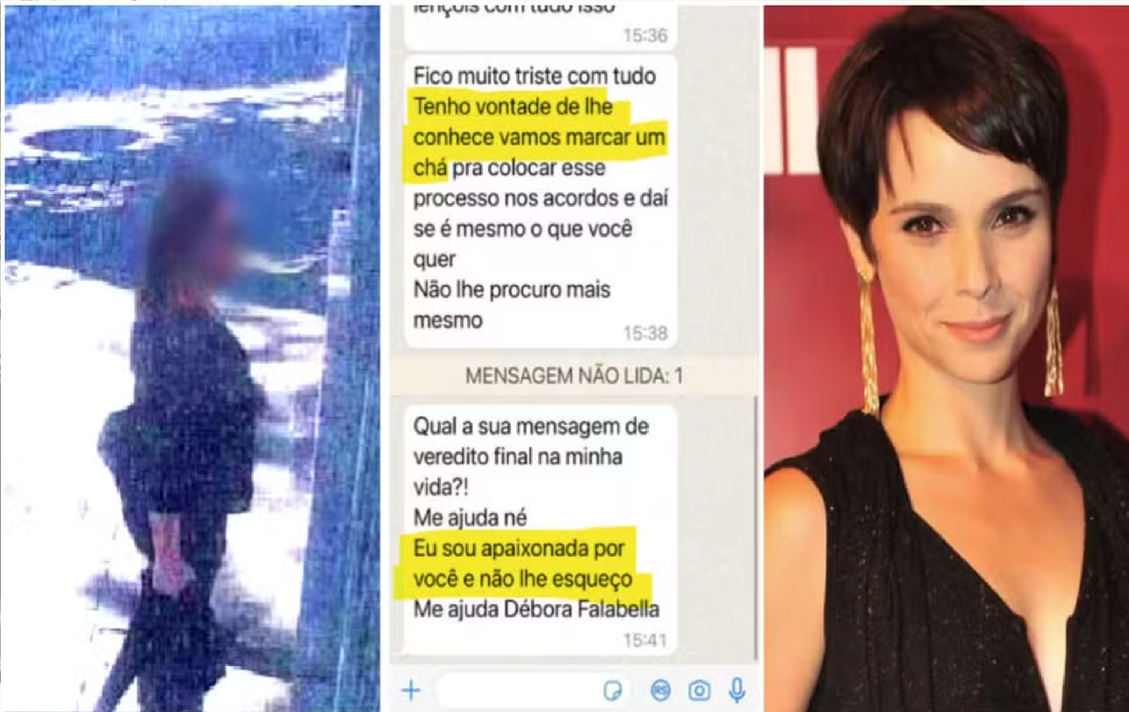 Stalker de Débora Falabella mulher que persegue a atriz há mais de 10 anos