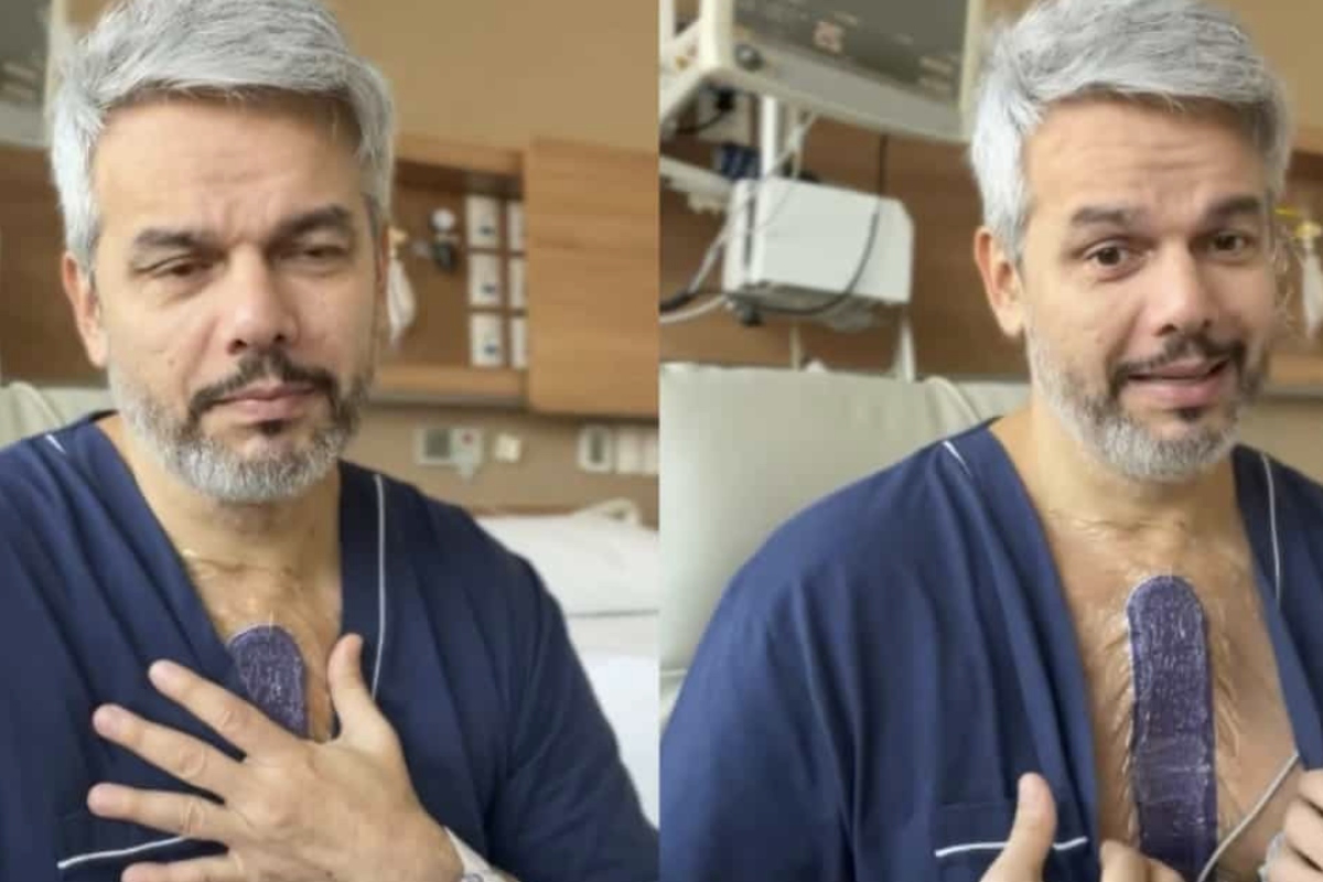 Otaviano Costa descobre aneurisma e passa por cirurgia